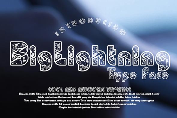 BigLightning Font
