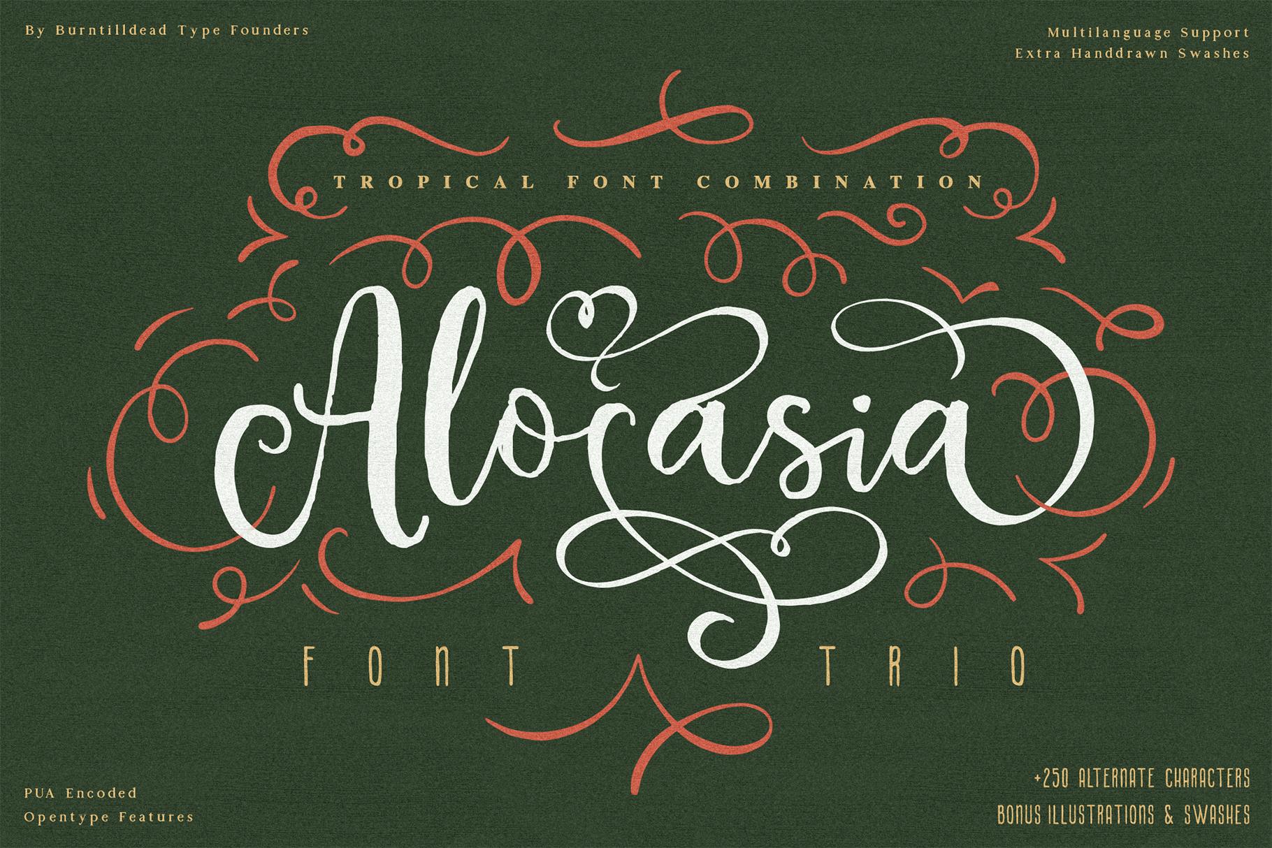 Alocasia Font