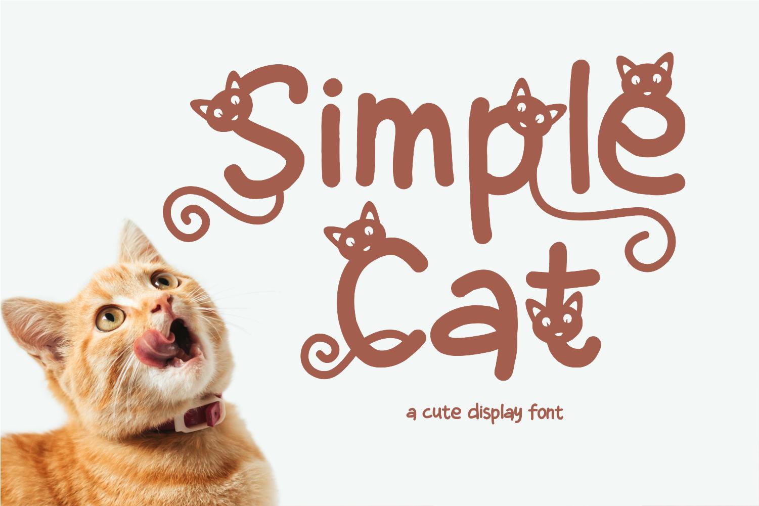 Simple Cat Font