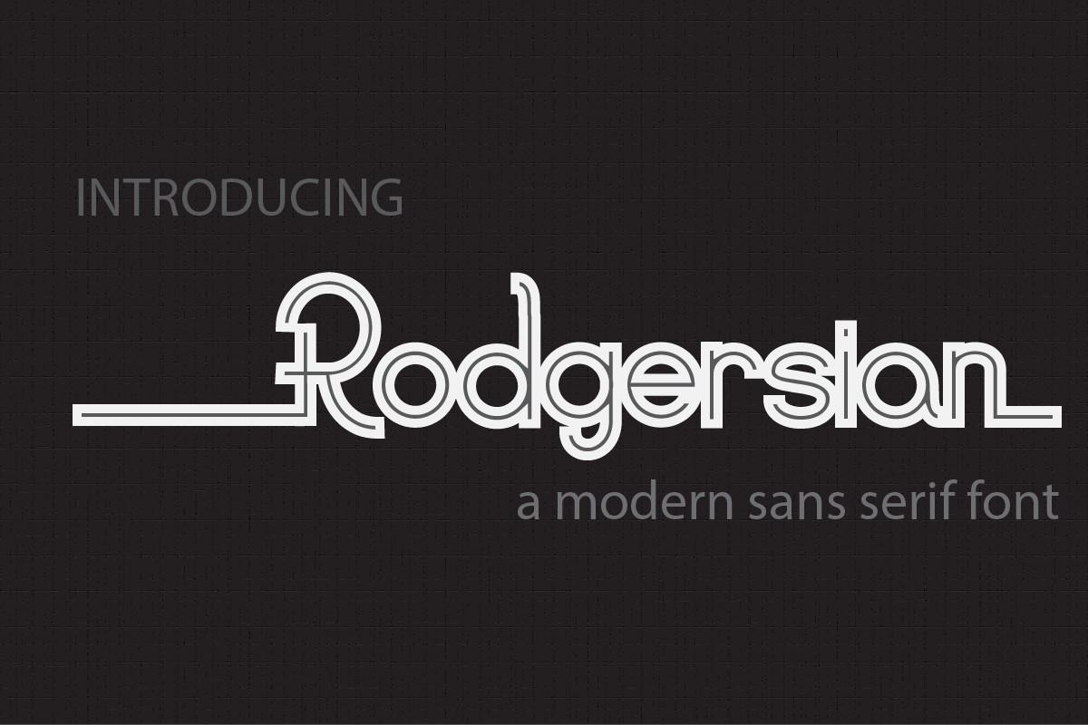 Rodgersian Font