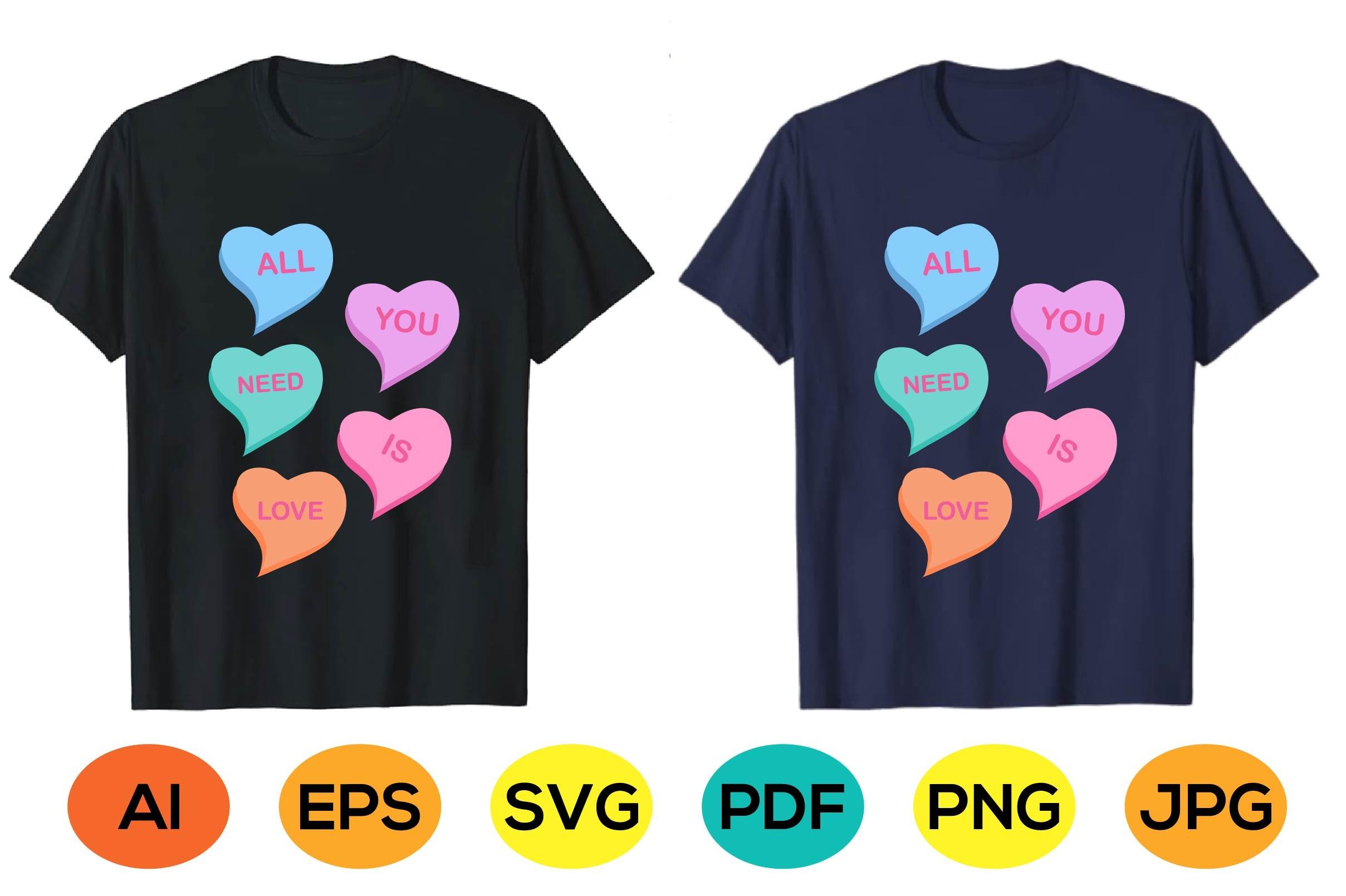 Love Gift T-shirt Graphic