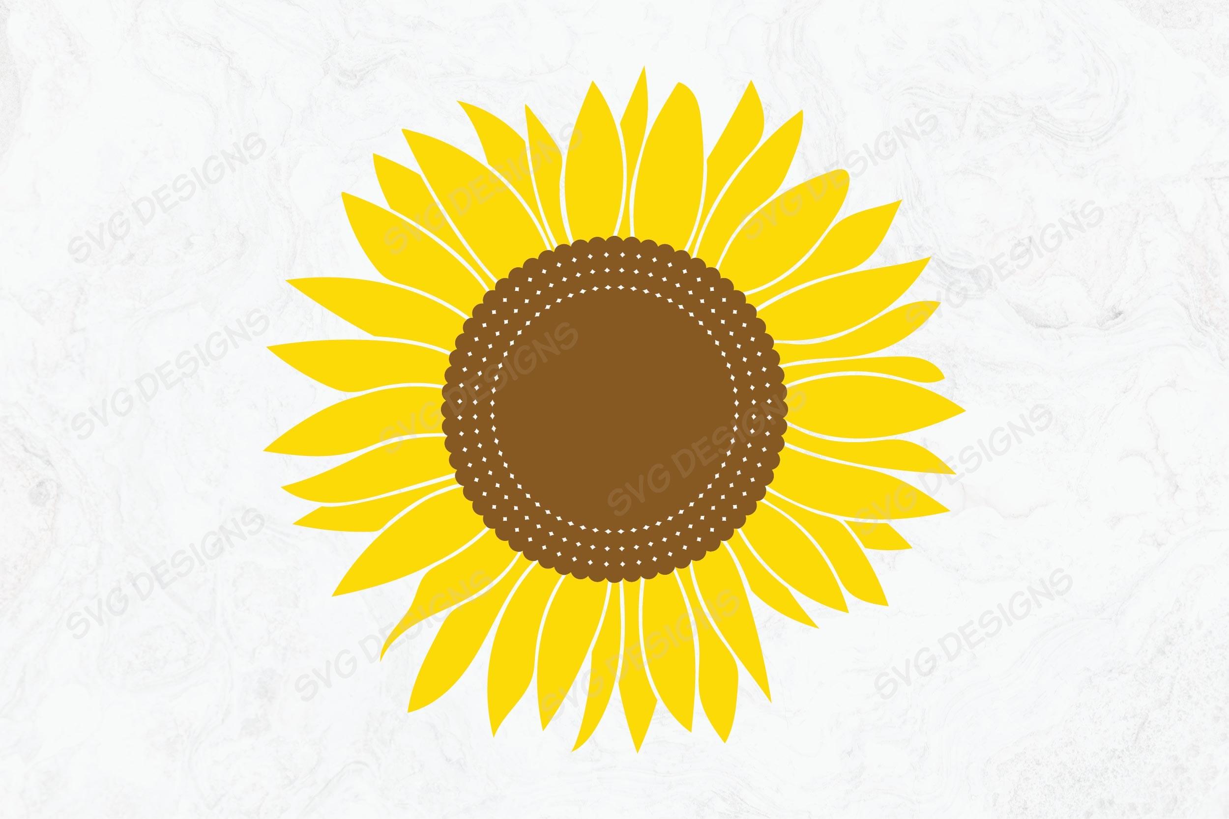 Sunflower Svg, Flower Svg