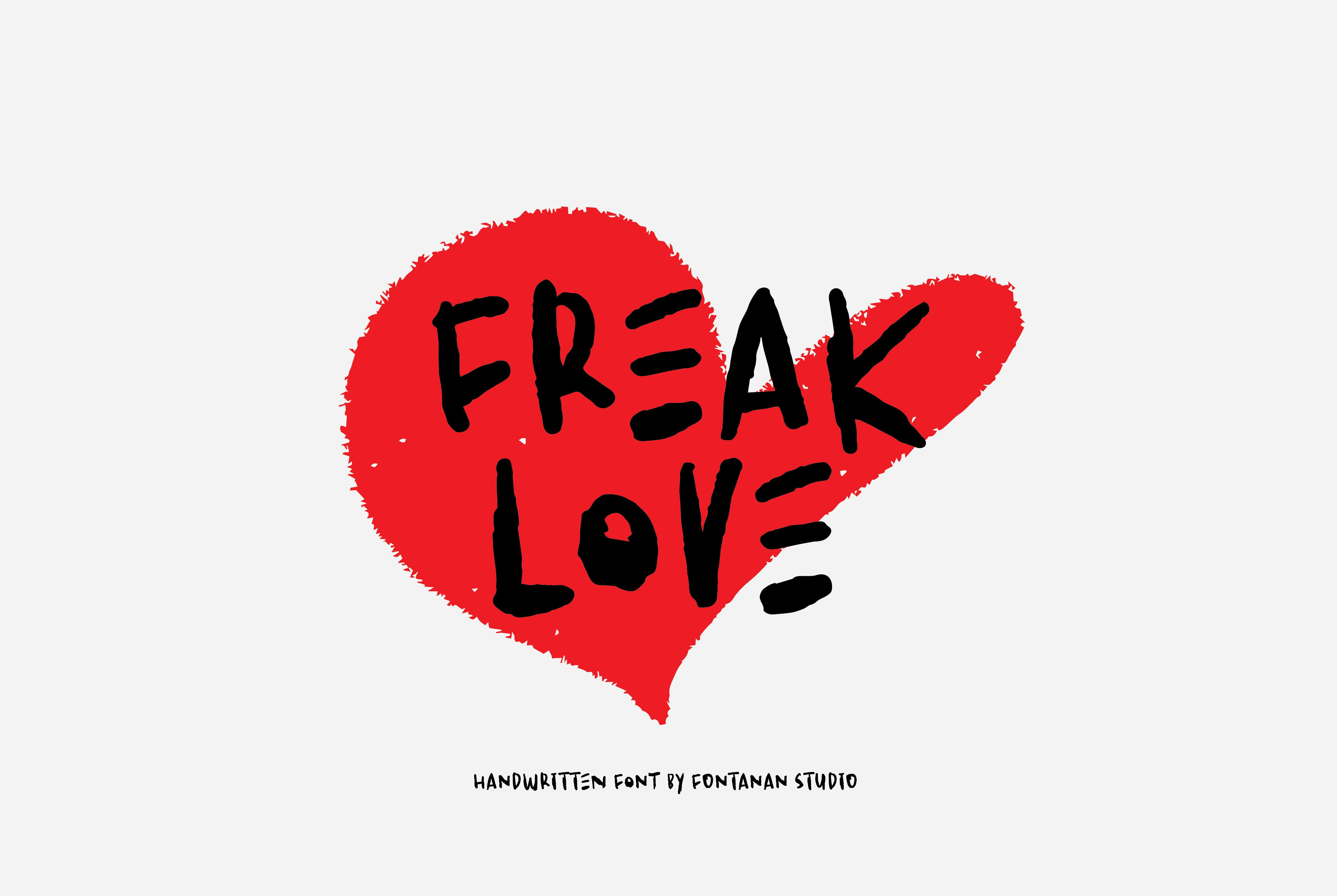 Freak Love Font