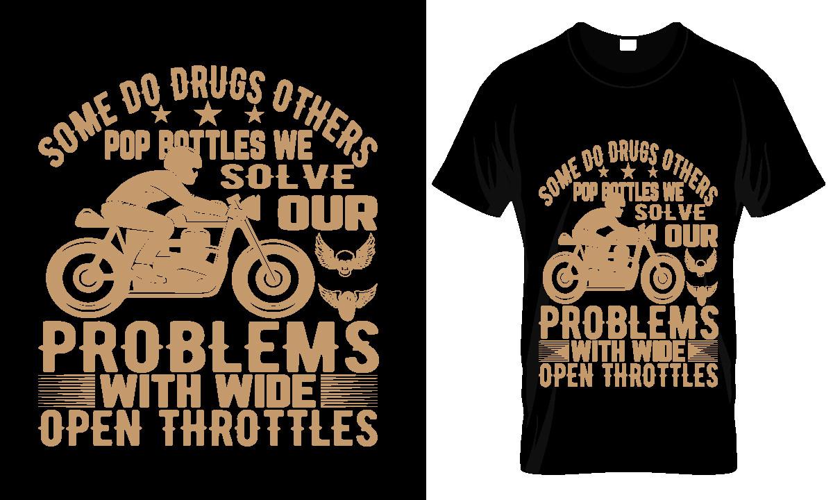 MOTORCYCLE T SHIRT DESIGN