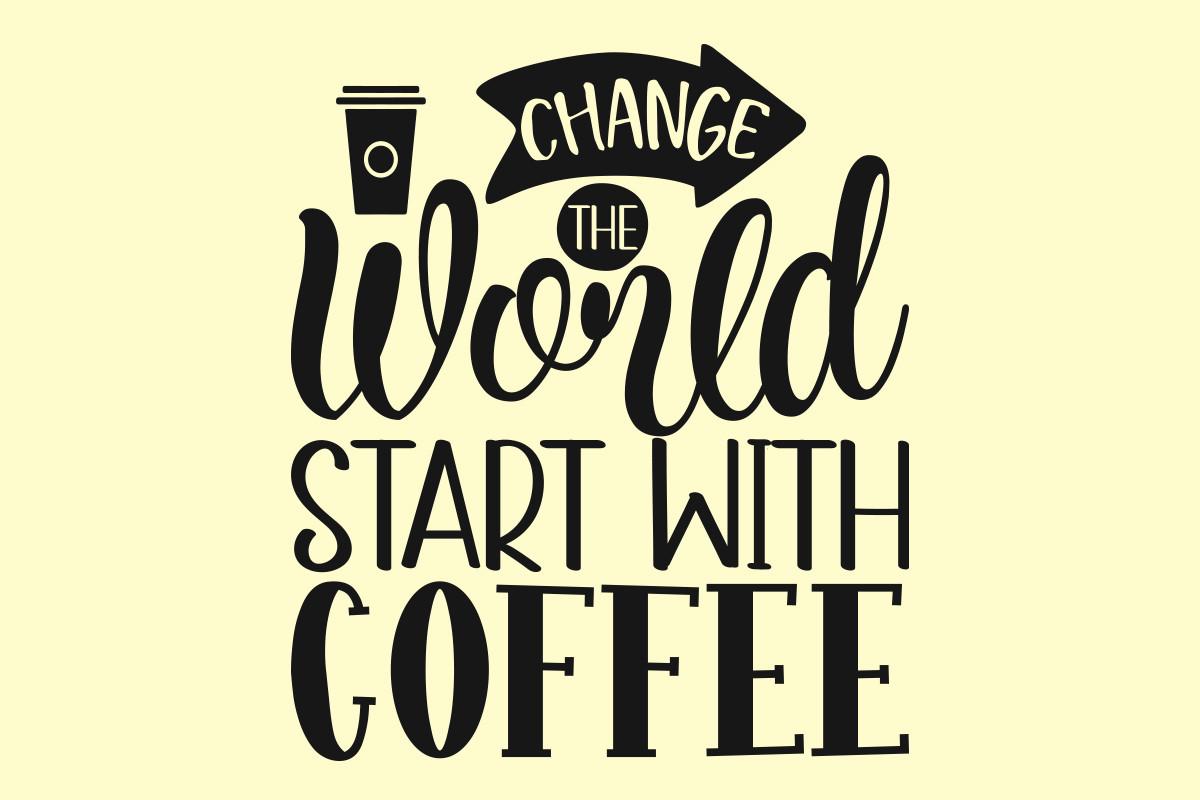 Coffee SVG T Shirt Design