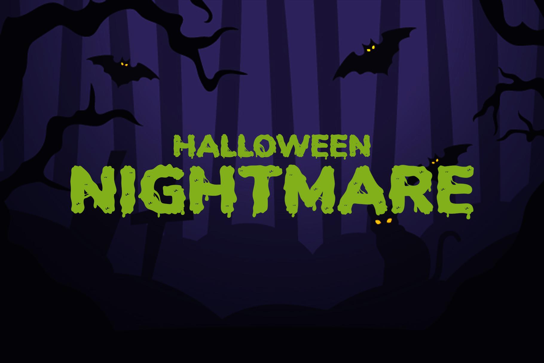 Halloween Nightmare Font