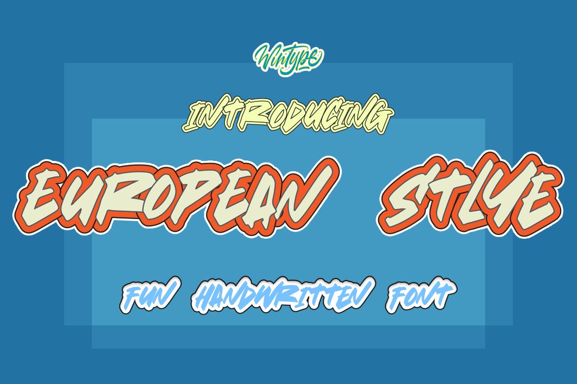 European Style Font