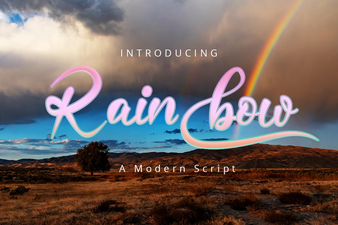 Rainbow Font