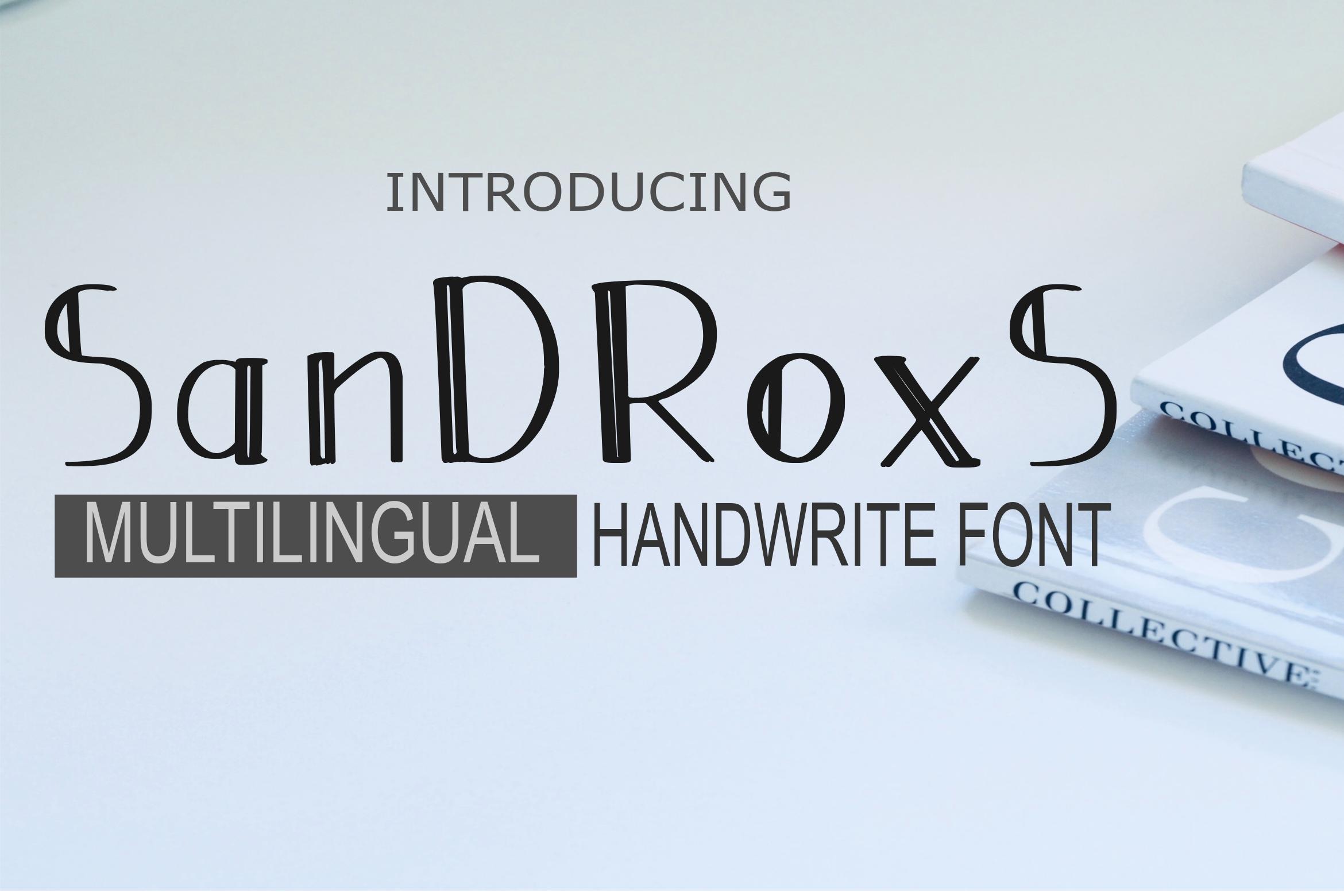 Sandroxs Font