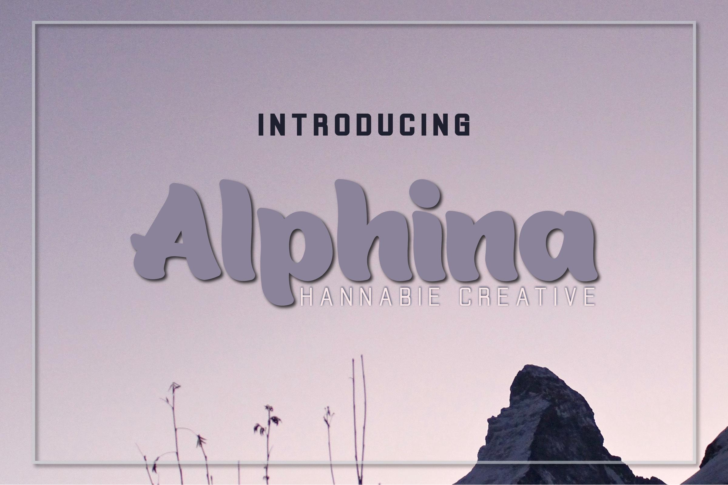 Alphina Font
