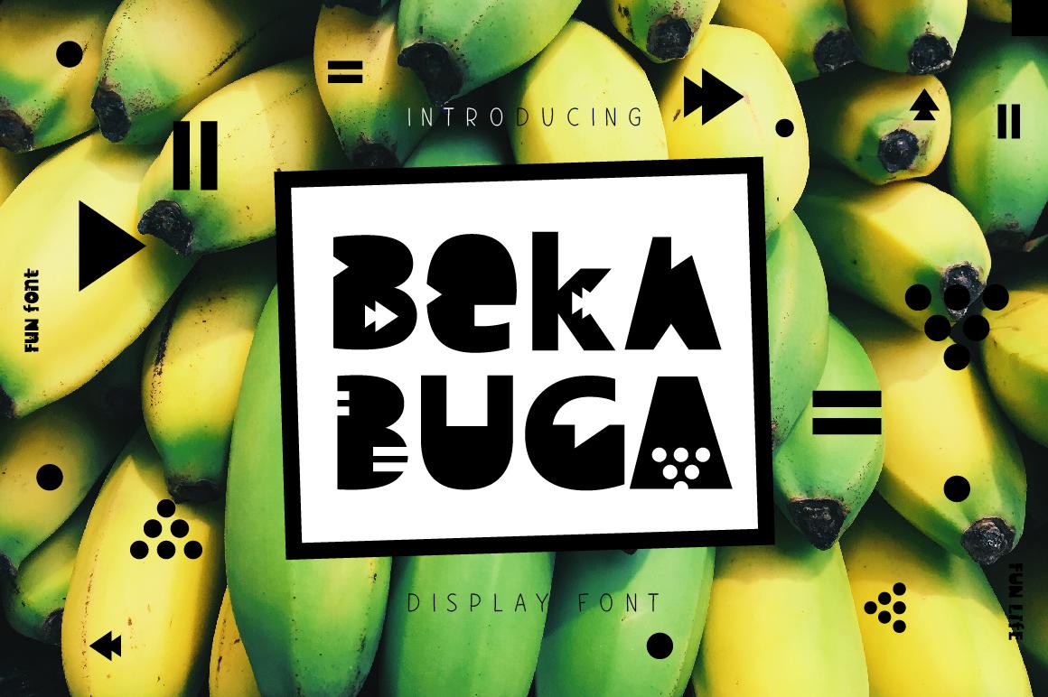Bekabuga Font