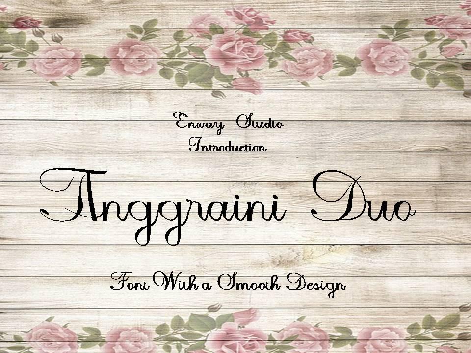 Anggraini Font