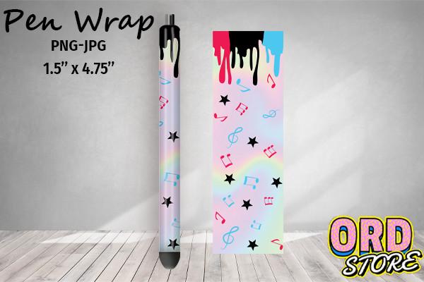 Music Note Pen Wrap