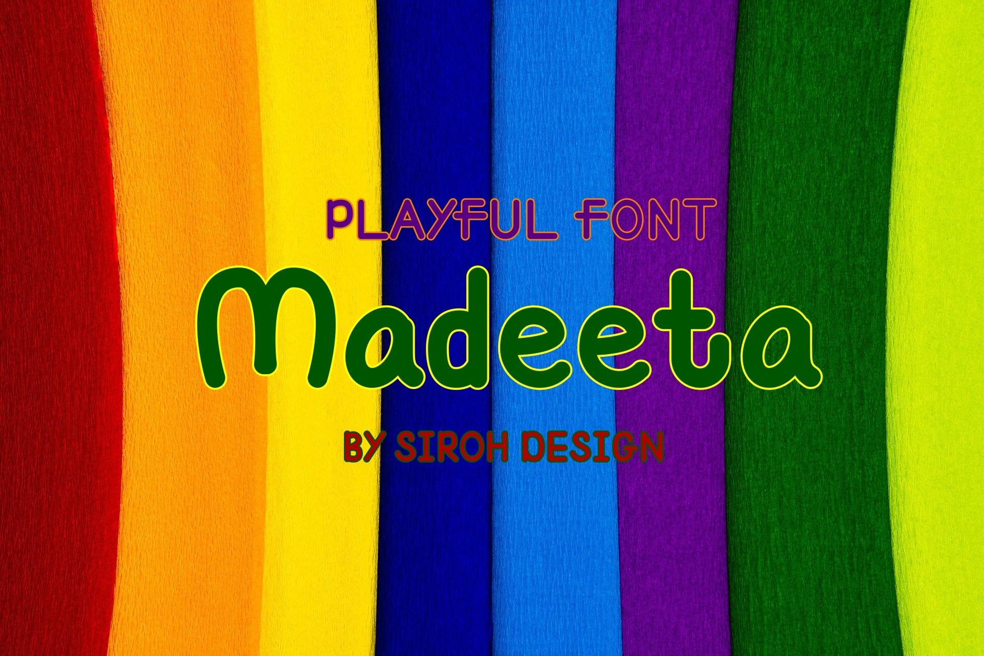 Madeeta Font