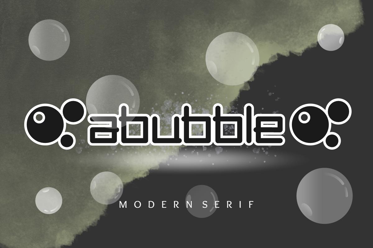 Abubble Font