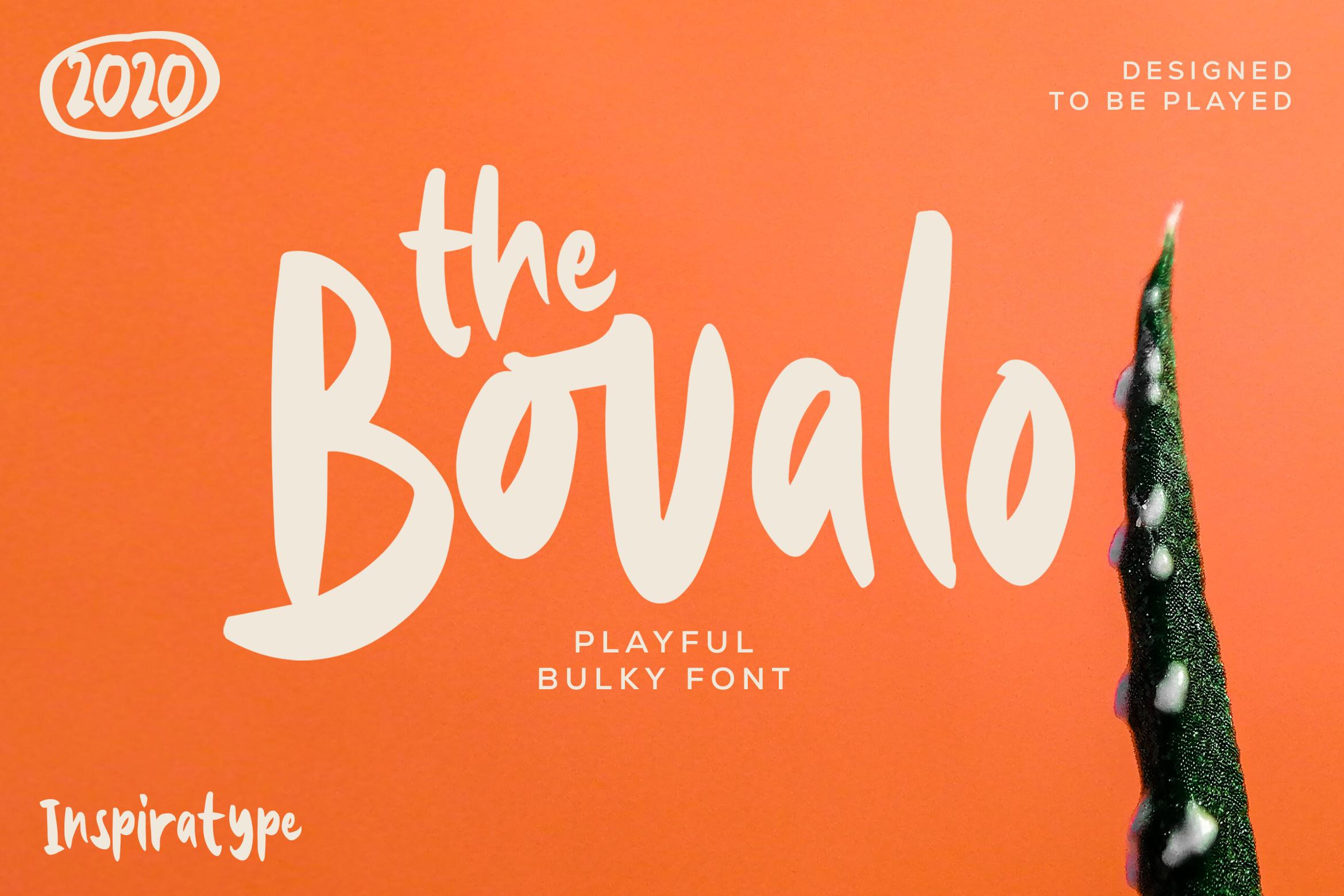 The Bovalo Font