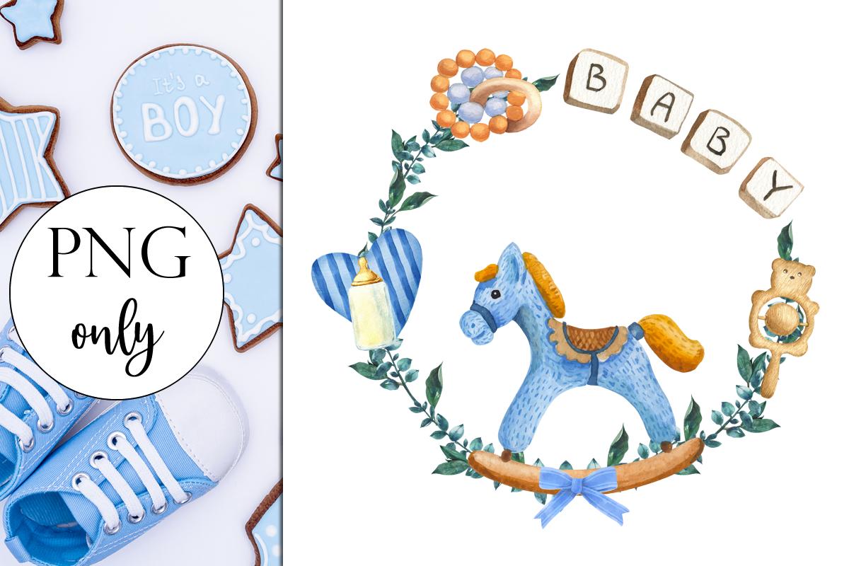 Baby Wreath - Blue