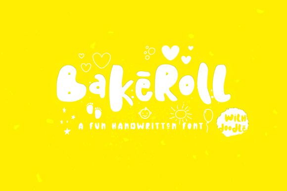 BakeRoll Font