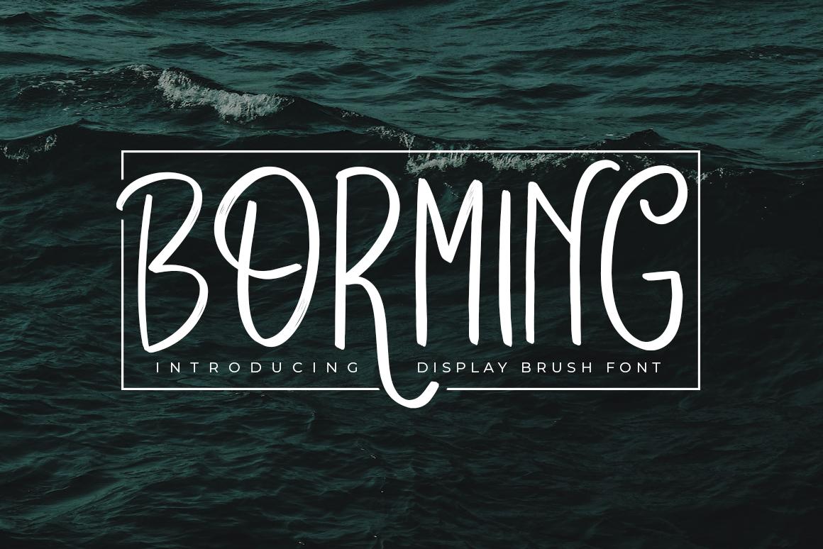 Borming Font