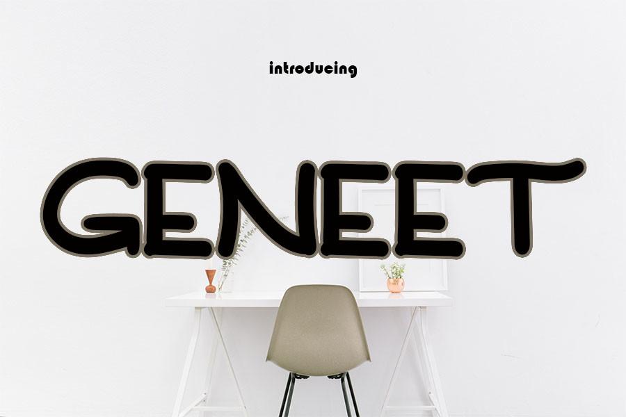 Geneet Font