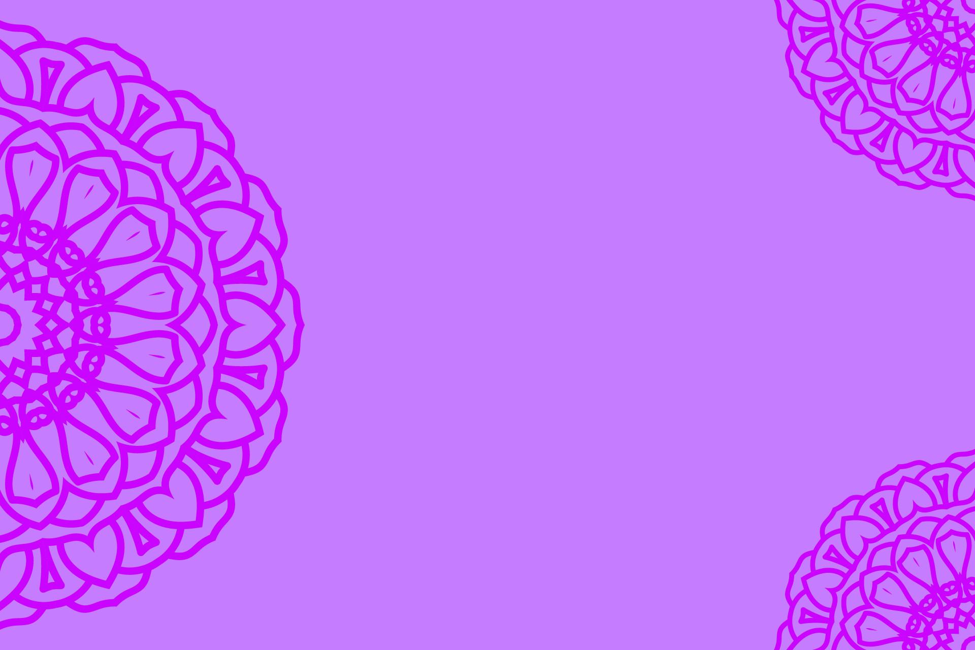 Background Mandala Ornament Design