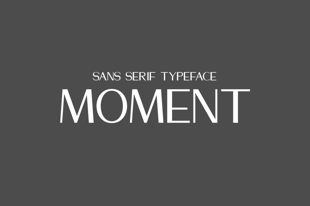 Moment Font