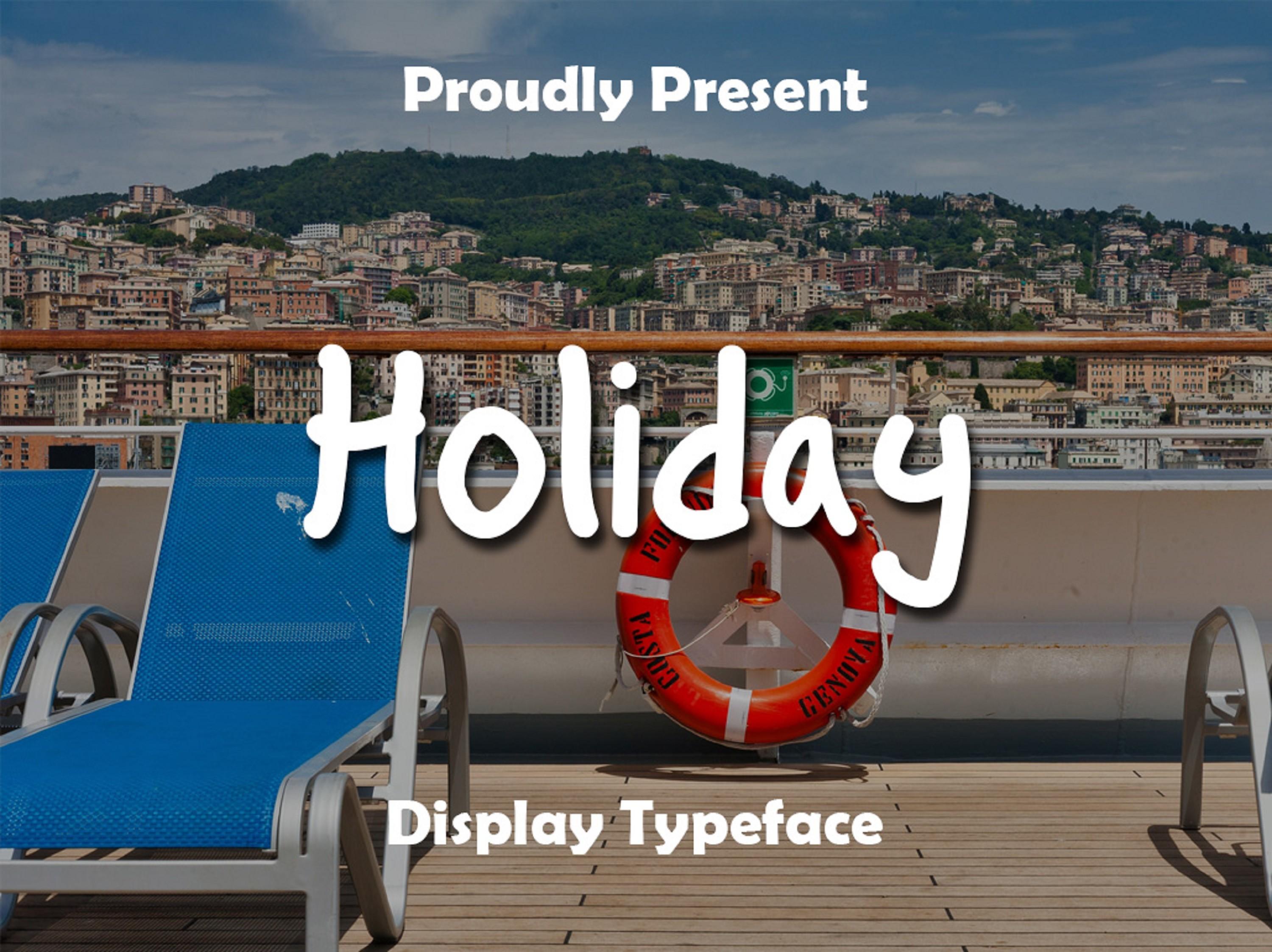 Holiday Font