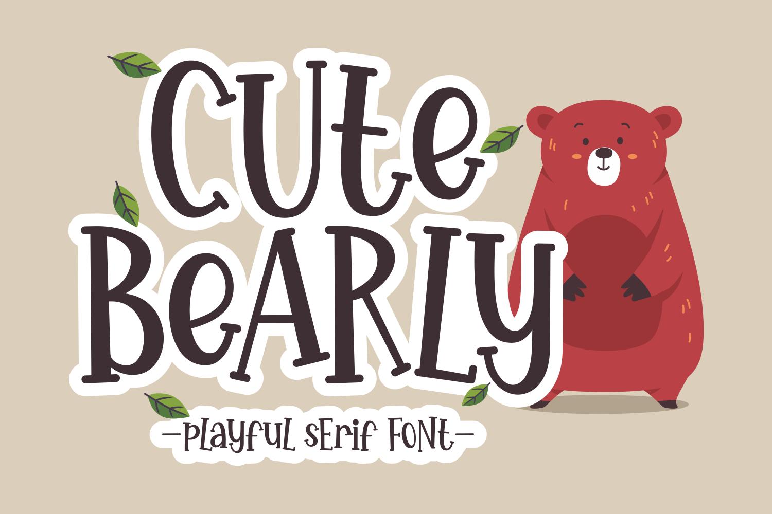 Cute Bearly Font