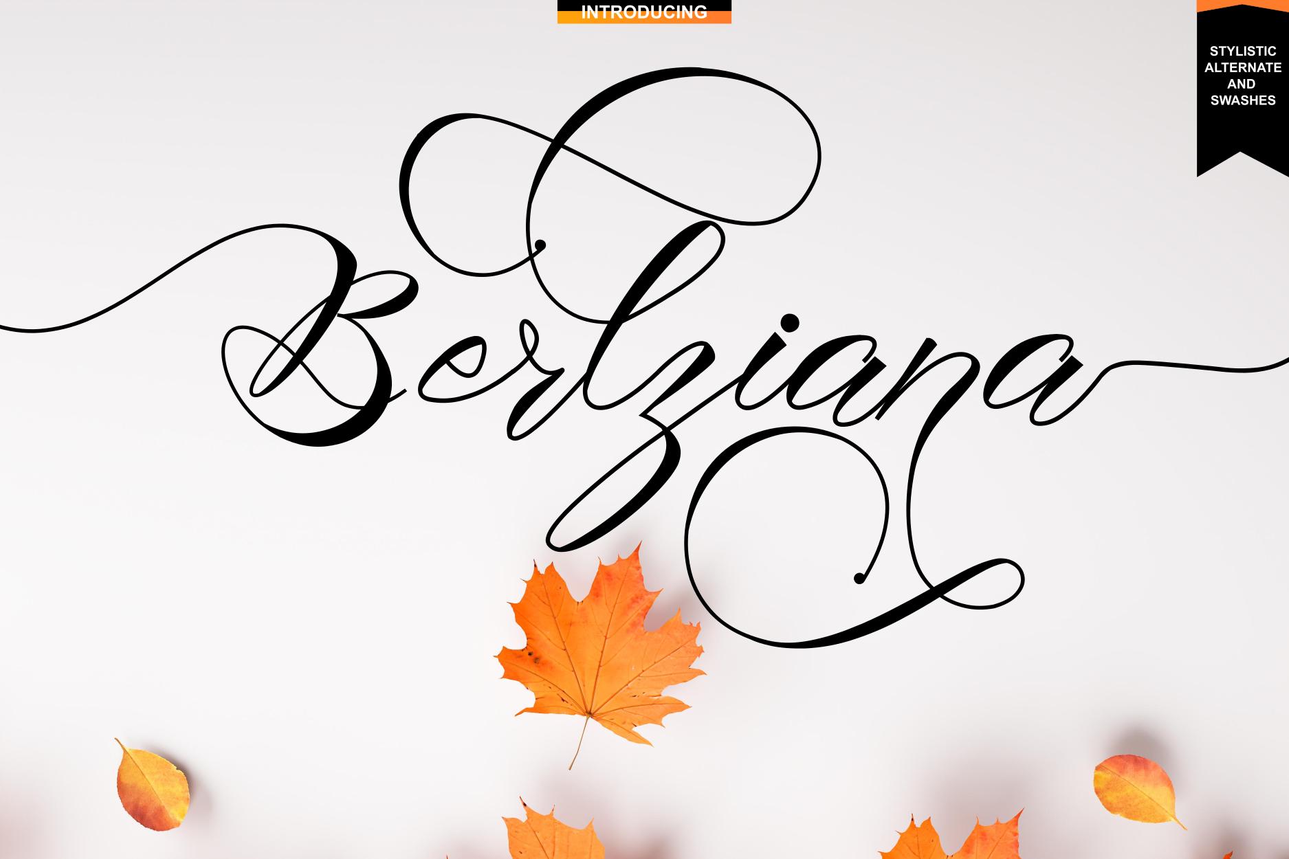 Berlziana Font