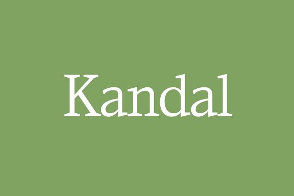 Kandal Font