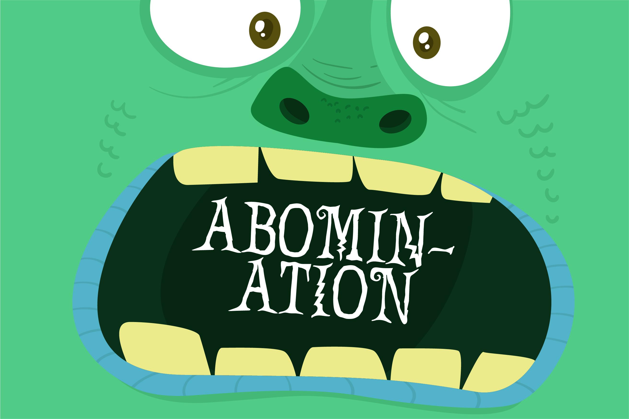 Abomination Font