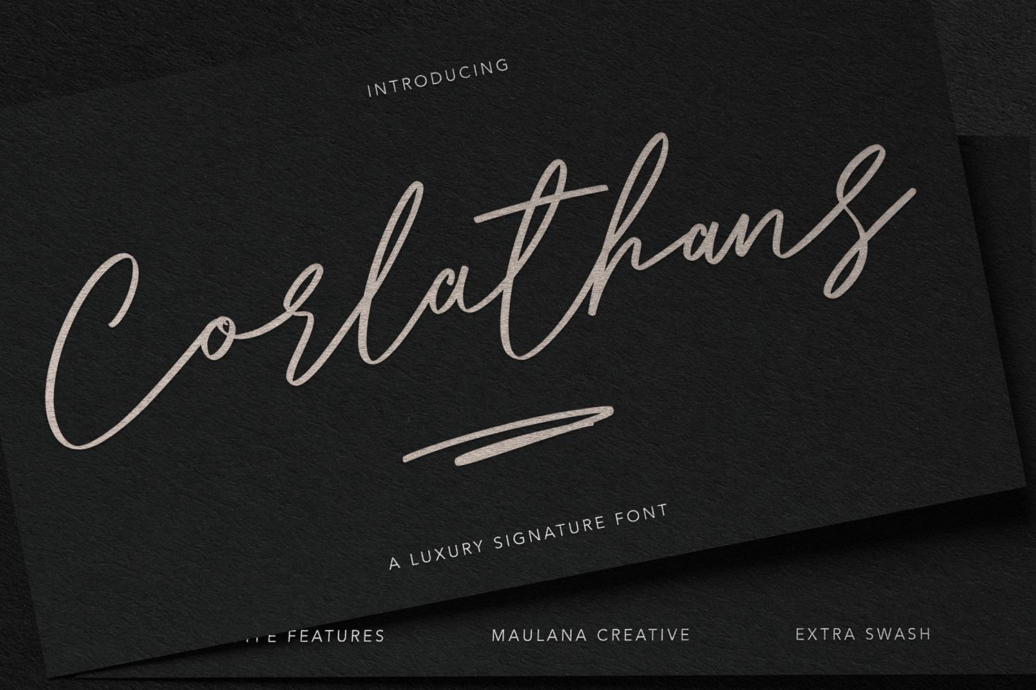 Corlathans Font