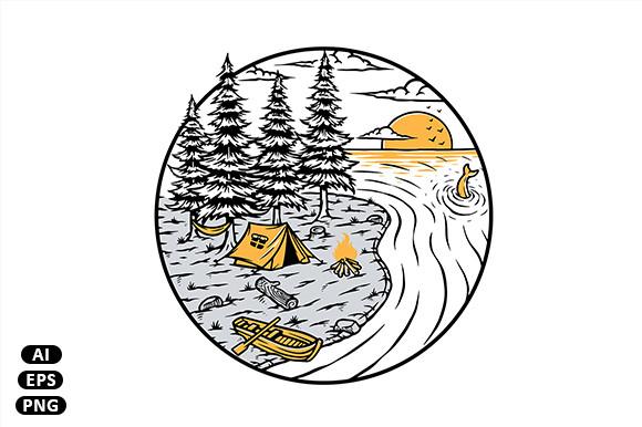 Camping by the Lake or Sea