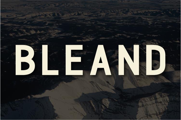 Bleand Font
