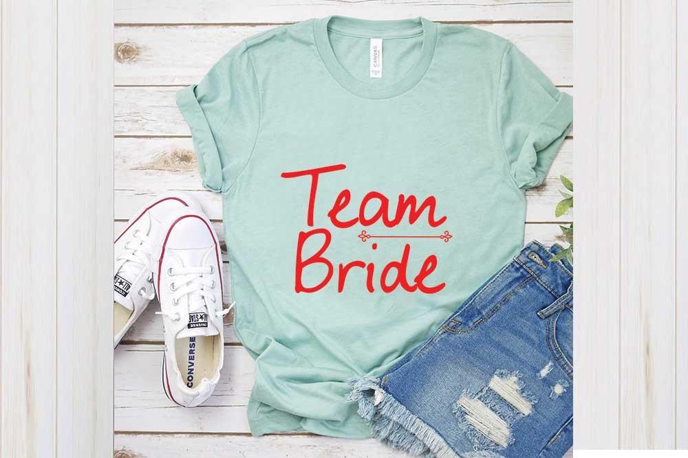 Wedding Svg Design, Team Bride