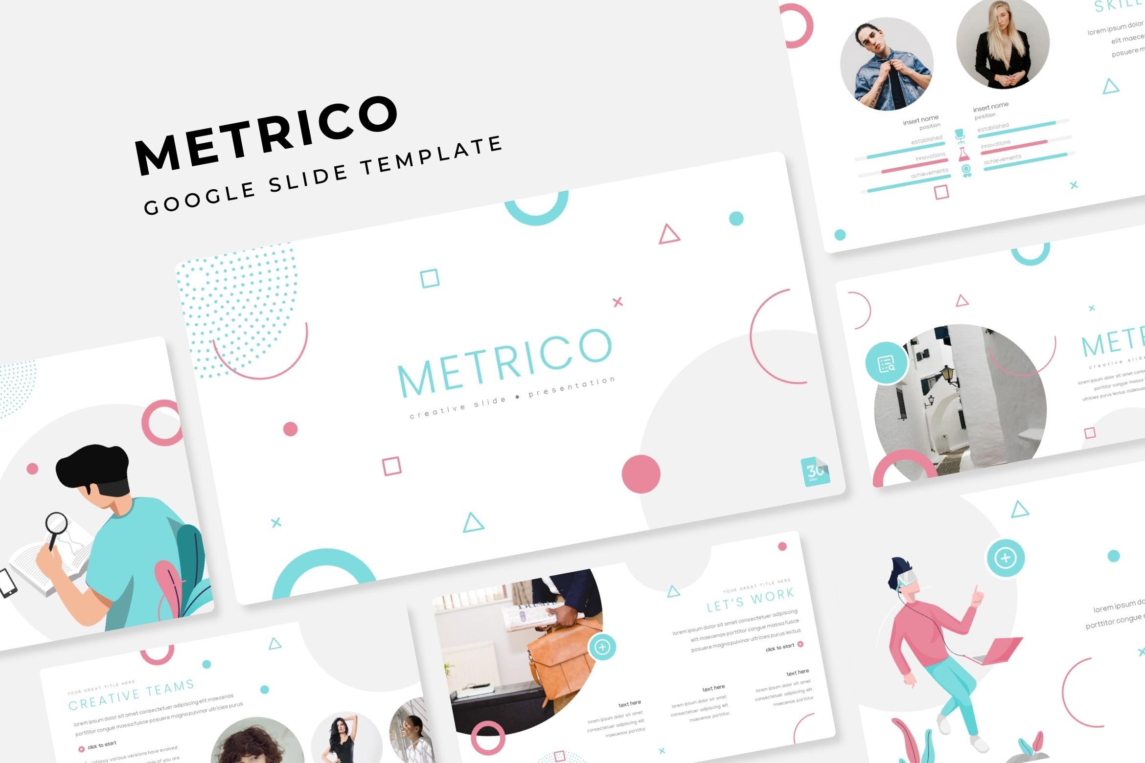 Metrico Google Slide Template