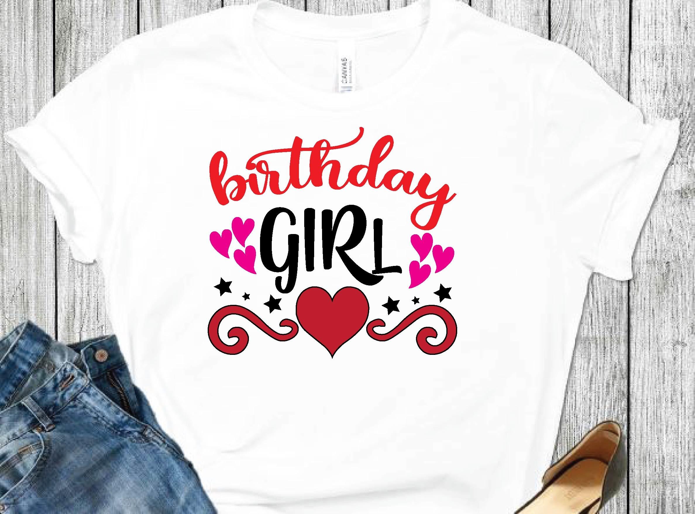 Birthday Girl Svg Design