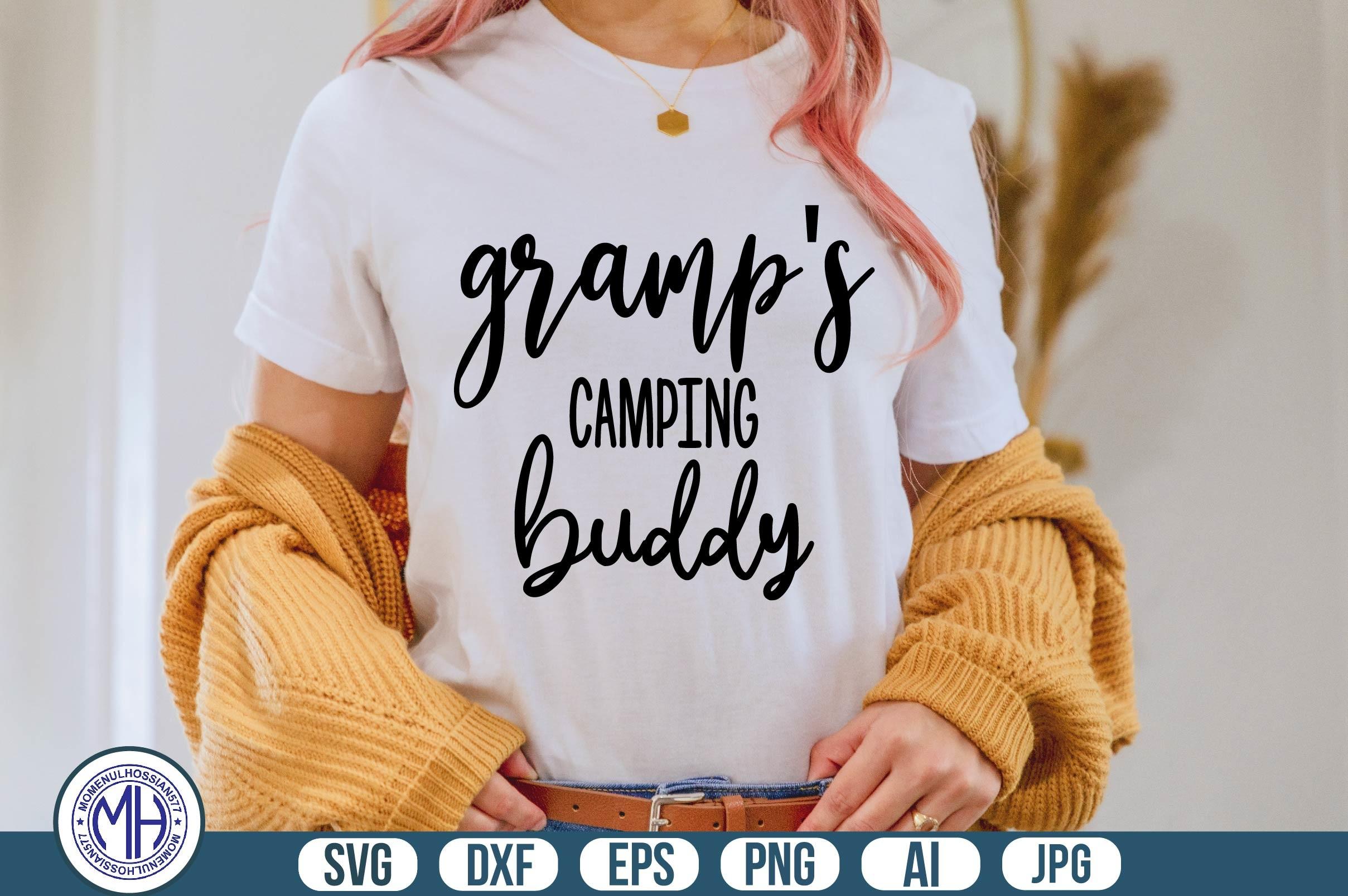 Gramp's Camping Buddy Svg
