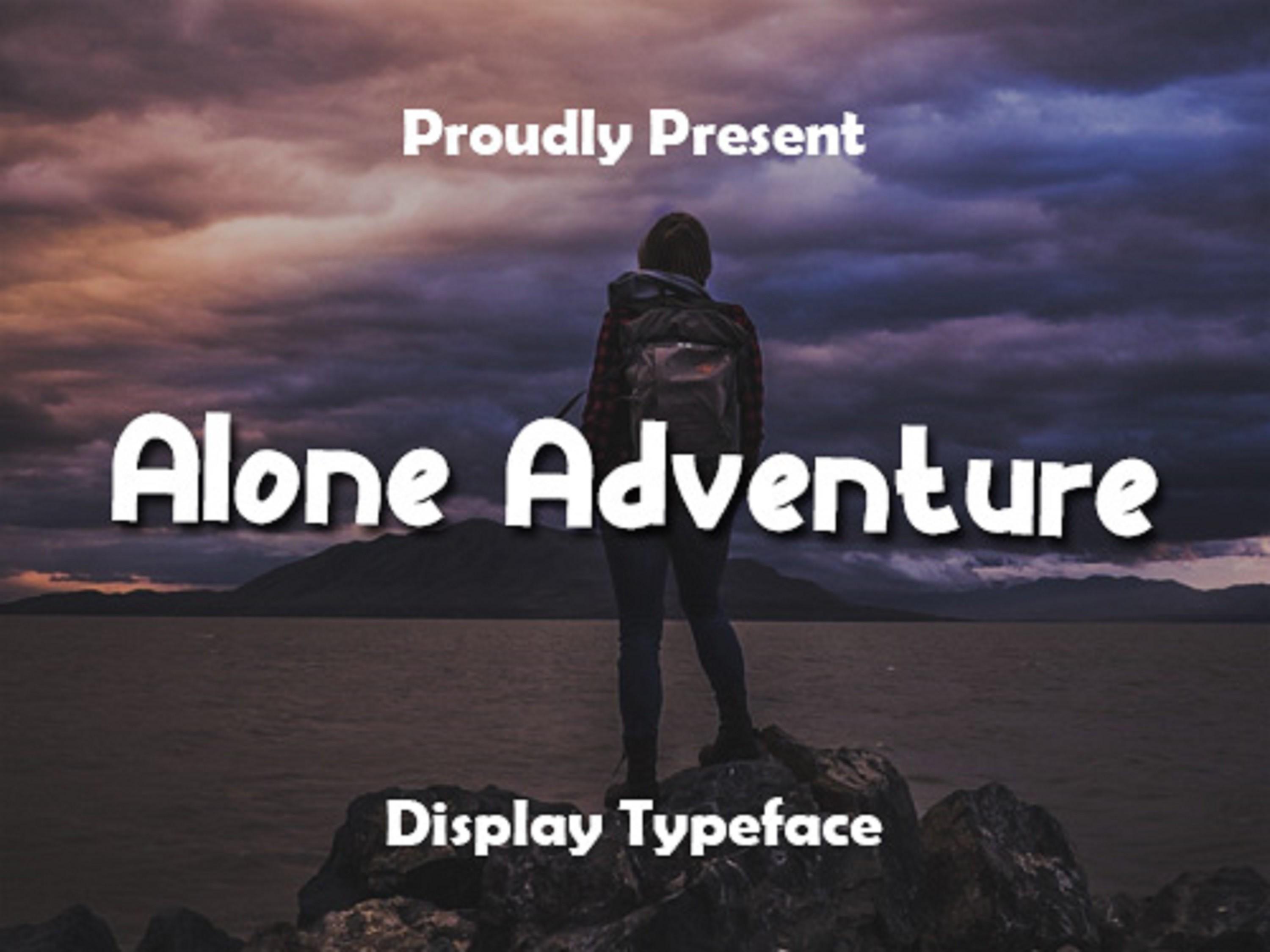 Alone Adventure Font