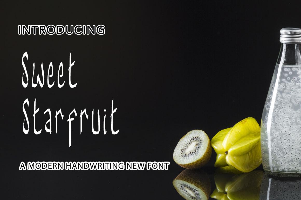 Sweet Starfruit Font