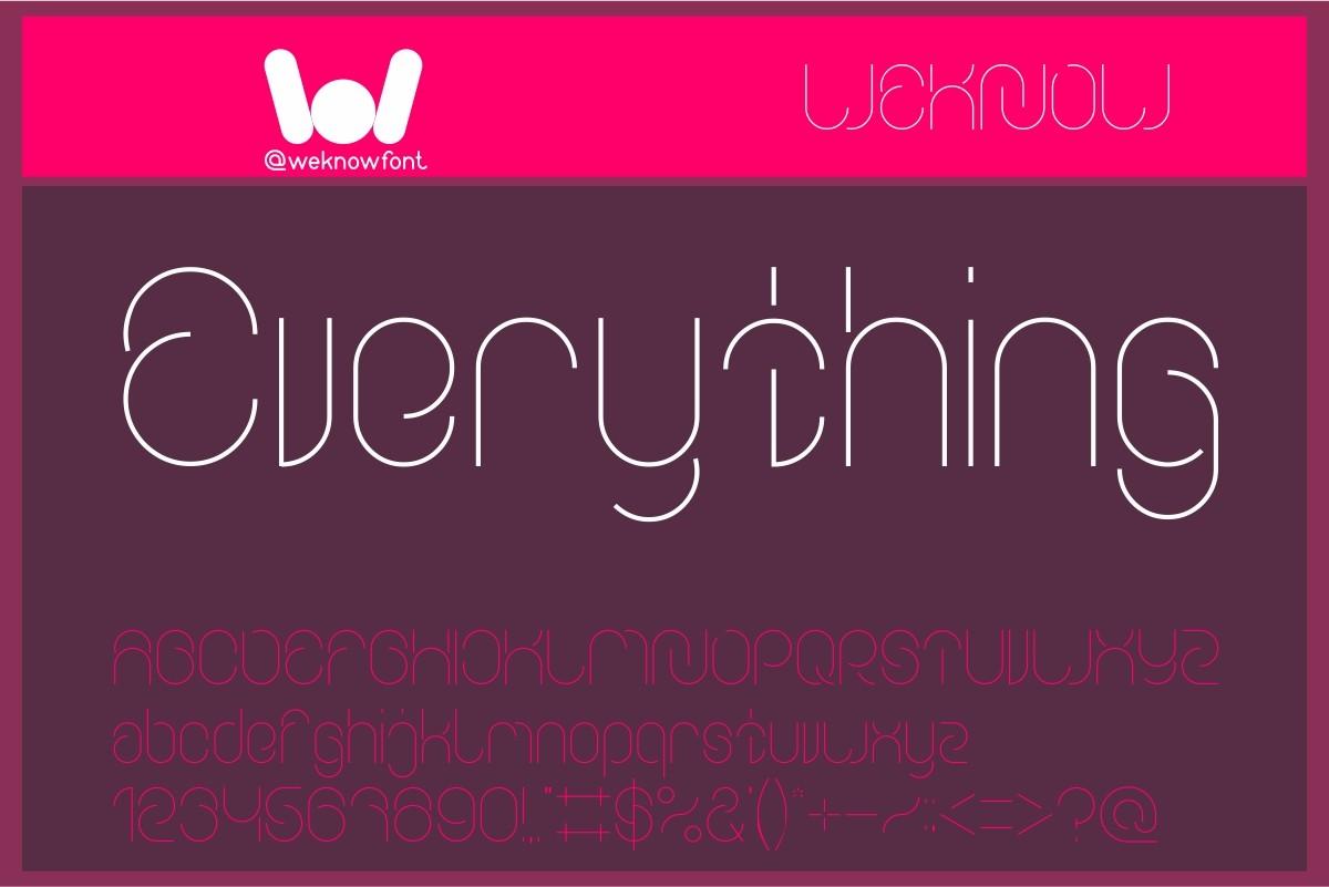 Everything Font