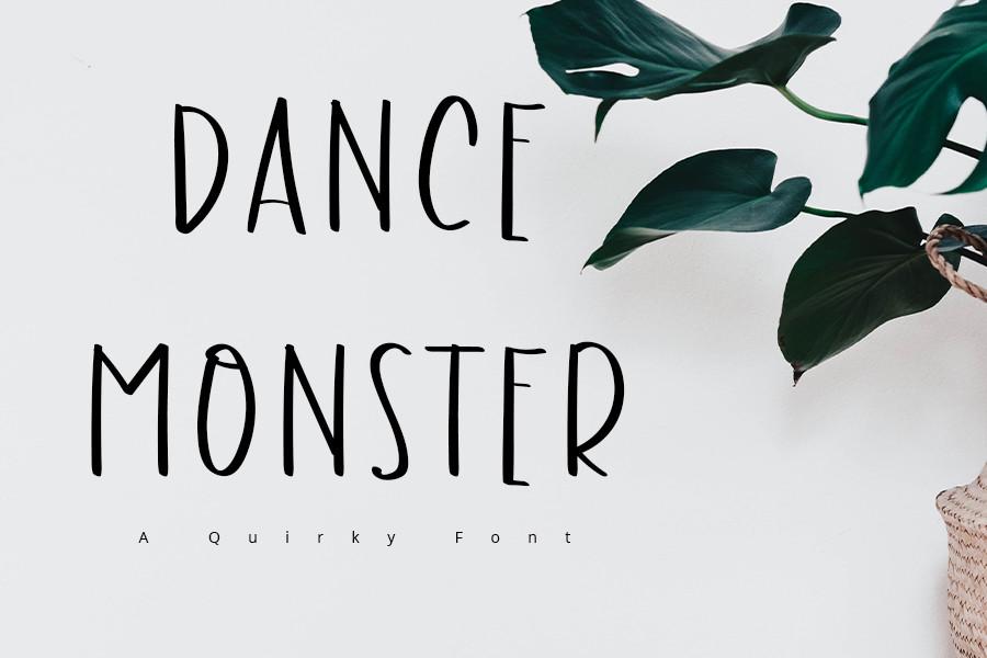 Dance Monster Font