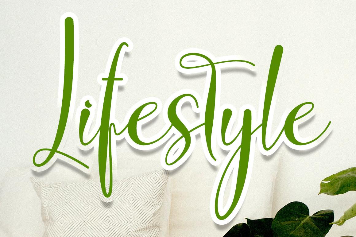 Lifestyle Font