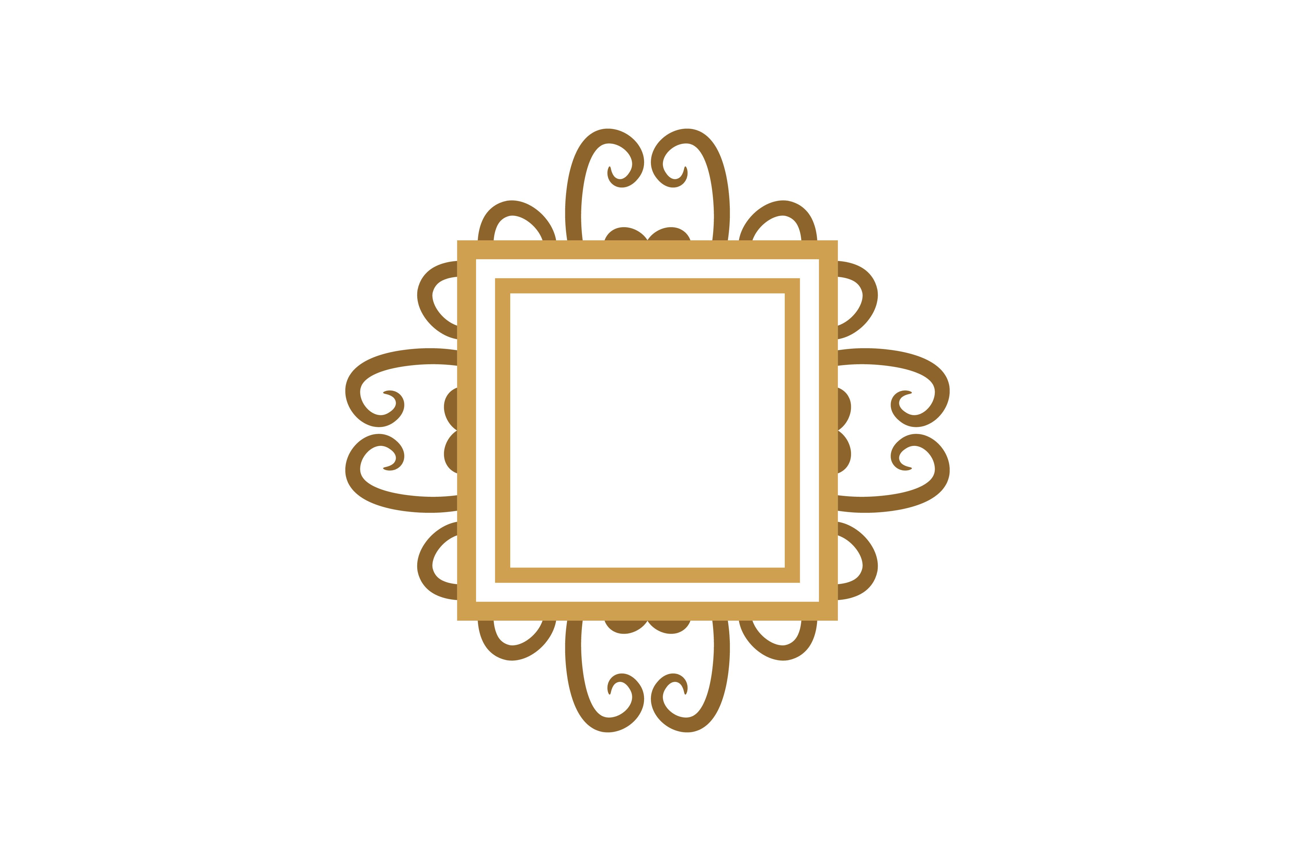 Frame Floral Decorative
