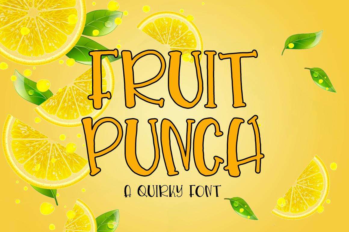 Fruit Punch Font