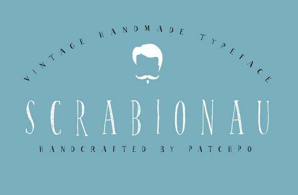 Scrabionau Font