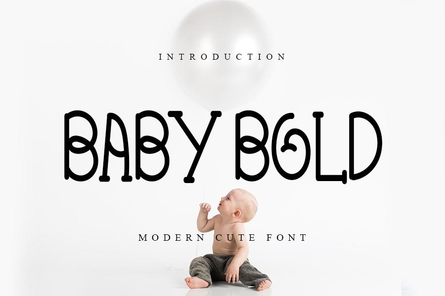 Baby Bold Font