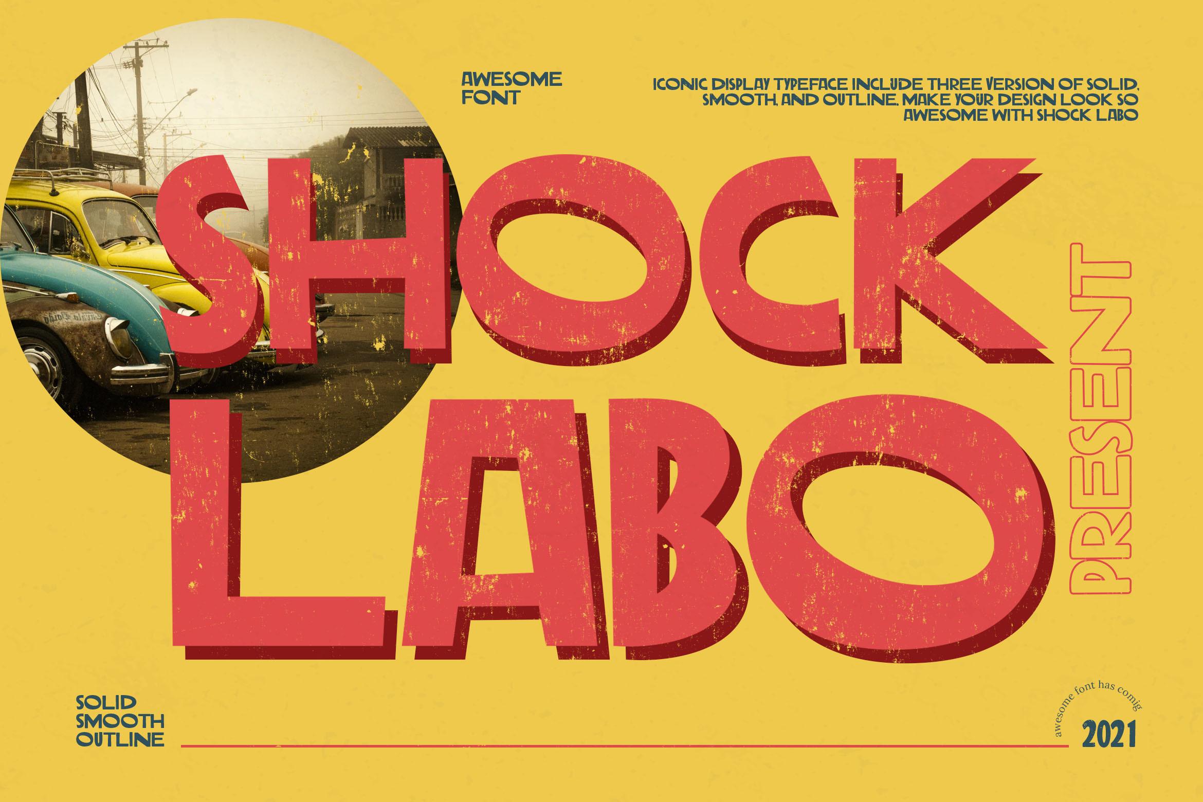 Shock Labo Font