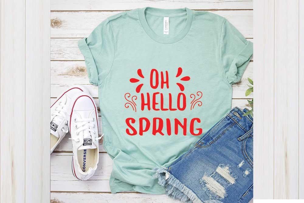 Spring Svg Design, Oh Hello Spring