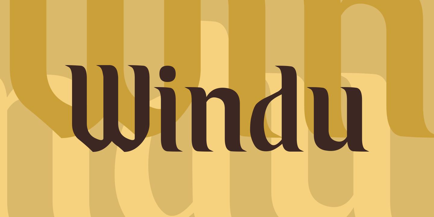 Windu Font